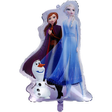 Foil Balloon - Shaped Anna & Elsa, Olaf - Frozen - 45 x 63 cm