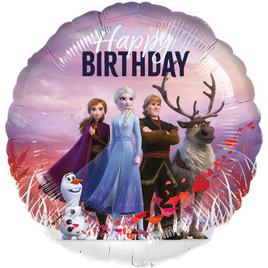 Foil Balloon - Frozen "HAPPY Birthday" - 45 cm