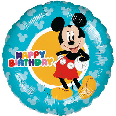 Foil Balloon - Mickey Mouse "HAPPY BIRTHDAY" - 45 cm