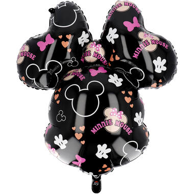Foil Balloon - Shaped Minnie Mouse Head - 63 x 69 cm