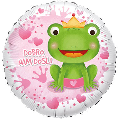 Foil Balloon - "Dobro nam došli" - Croatian - 45 cm