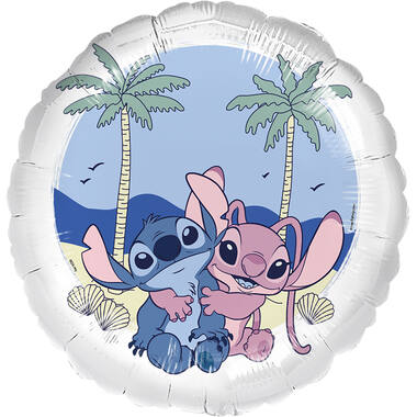 Foil Balloon - Stitch & Angel - 45 cm