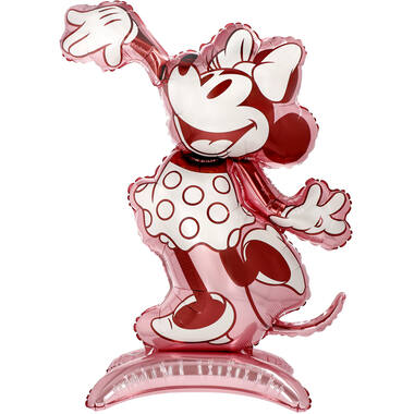 Standing Foil Balloon - Shape - Minnie Mouse - Gender Reveal - 85 cm