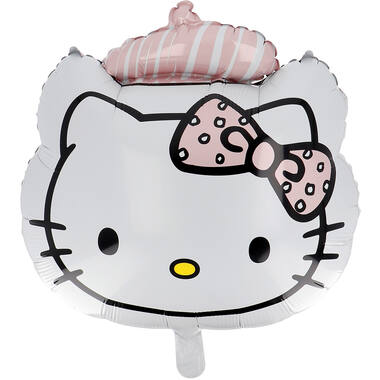 Foil balloon - Shaped - Hello Kitty - Paris - head - 48 x 71 cm