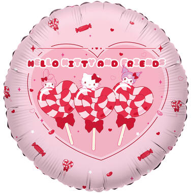 Foil balloon - Hello Kitty - HELLO KITTY AND FRIENDS - 45 cm