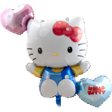 Foil balloon - Shaped - Hello Kitty - Hearts - HELLO KITTY - 85 x 80 cm