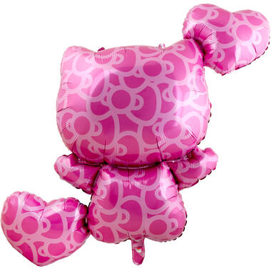 Foil balloon - Shaped - Hello Kitty - Hearts - HELLO KITTY - 85 x 80 cm