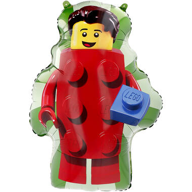 Large Shape - LEGO Figur Junge - Folienballoon H45 verpackt 