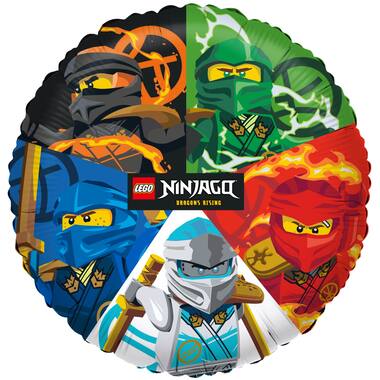 Standard - LEGO NINJAGO - Folienballon C60 45 cm verpackt