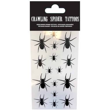 Costume Accessory Tattoos Crawling Spider