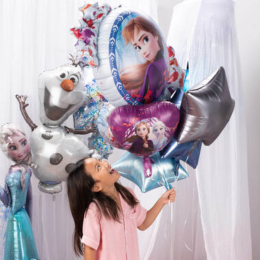 Foil Balloon - Frozen 2 - Purple - 45 cm