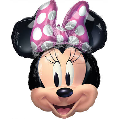 Foil Balloon - Shape - Minnie Mouse Head - 66 x 53 cm
