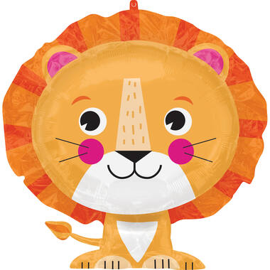 Foil Balloon - Shape - Lion - 60 x 53 cm