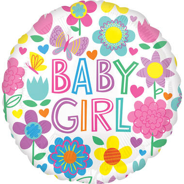 18in/45cm Baby Girl Floral Butterfly