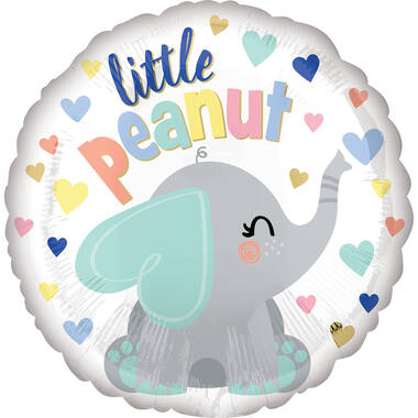 Standard Little Peanut Foil Balloon S40 Packaged 45 cm
