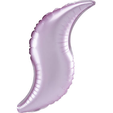 Mini Shape Satin Pastel Pink Curve