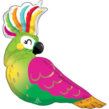 Shape Tropical Parrot 78x71cm