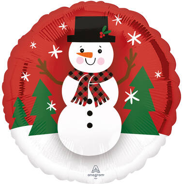 18in/45cm Smiley Snowman