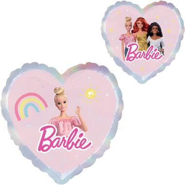 Foil Balloon - Heart Shape - Barbie - 45 cm
