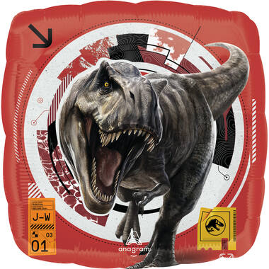 Foil Balloon - Shape - Square - Jurassic World Rebirth - 45 cm