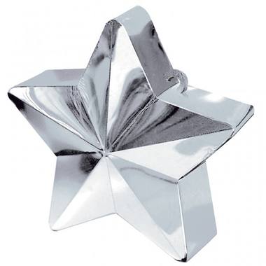 Balloon Weight Star Silver 150 g / 5.3 oz