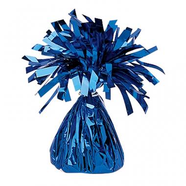 Balloon Weight Foil Blue 170 g/6 oz