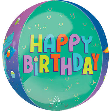 Orbz® - Cute Dragon "Happy Birthday" - 38 x 40 cm