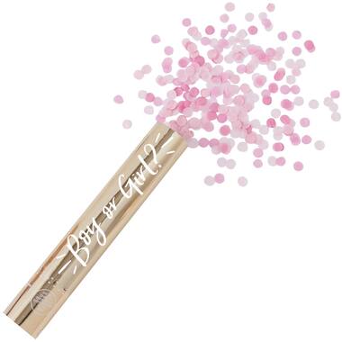 Confetti Cannon Oh Baby Pink 30 x 4.5 cm