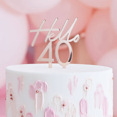 Cake Topper - Forty