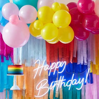 Wall Deco and Balloon Arch Mix It Up DIY Multi Colour Paper / Latex / Plastic 139 Parts