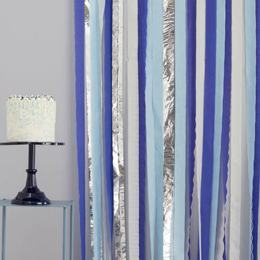 Streamer Backdrop  - Blue