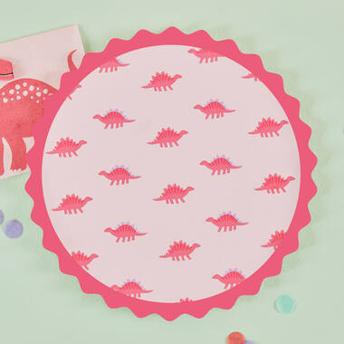 Plate - Dinosaur - Round with Spikes