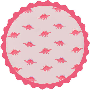 Plate - Dinosaur - Round with Spikes