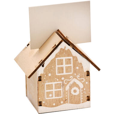 Place Card Holder - Wooden House Place Card Holder