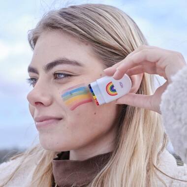 Face Paint - Rainbow Brush