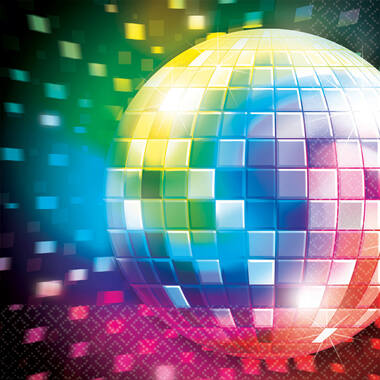 16 Napkins Disco Fever 70's 33 x 33 cm