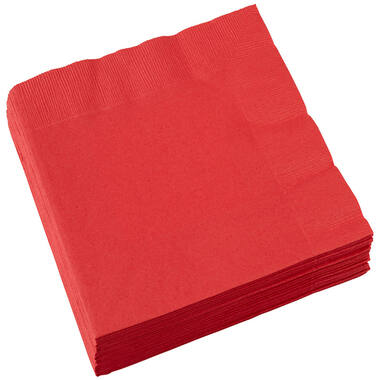 20 Napkins Apple Red 33 x 33 cm