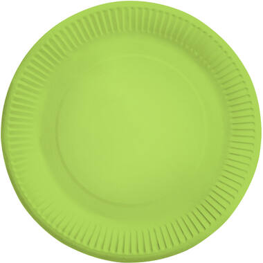 8 Plates Kiwi Round Paper 23 c