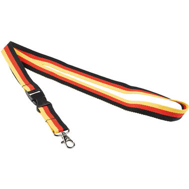 Lanyard Germany Fabric / Plastic 49.6 x 2 cm