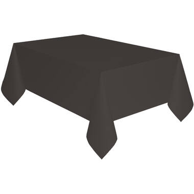 Tablecover Black Papier 137 x 274 cm