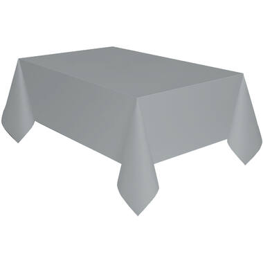 Tablecover Silver Papier 137 x 274 cm