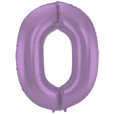 Number balloon purple