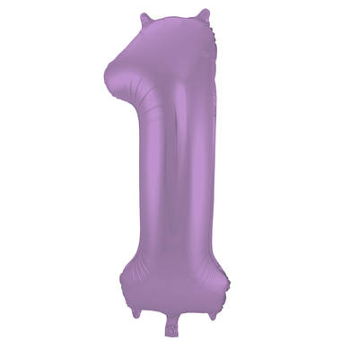 Number balloon purple
