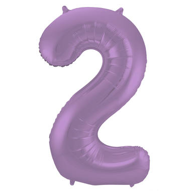 Number balloon purple