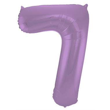 Number balloon purple