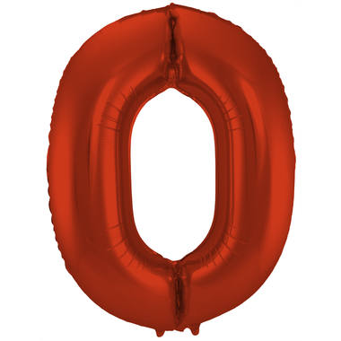 Number balloon red