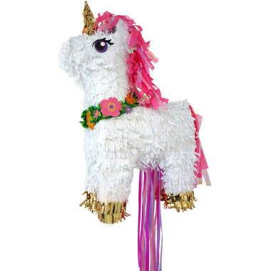 Pull Pinata Magical Unicorn Paper / Foil 33.5 x 50.5 x 12.4 cm