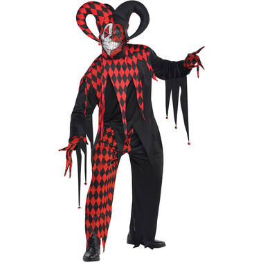 Men's Costume Krazed Jester Size M/L