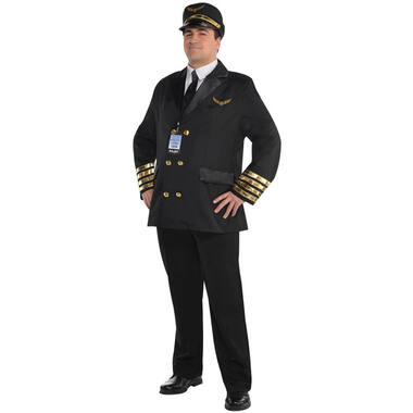 Adult Costume Captain Wingman Size XL