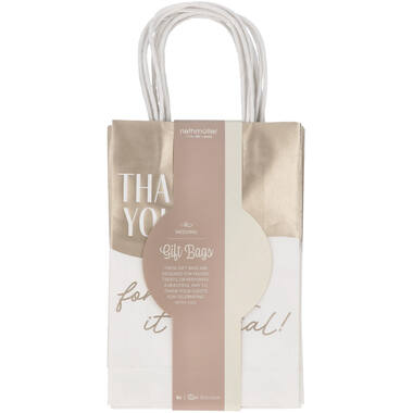 Gift Bags - Wedding - 6 pieces
